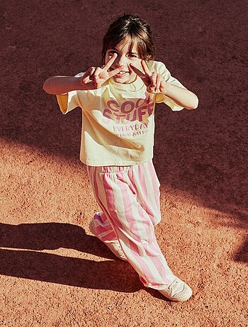 Pantalón ancho - Edición Gráfica