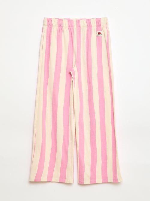 Pantalón ancho - Edición Gráfica - Kiabi Pantalón ancho - Edición Gráfica - Kiabi