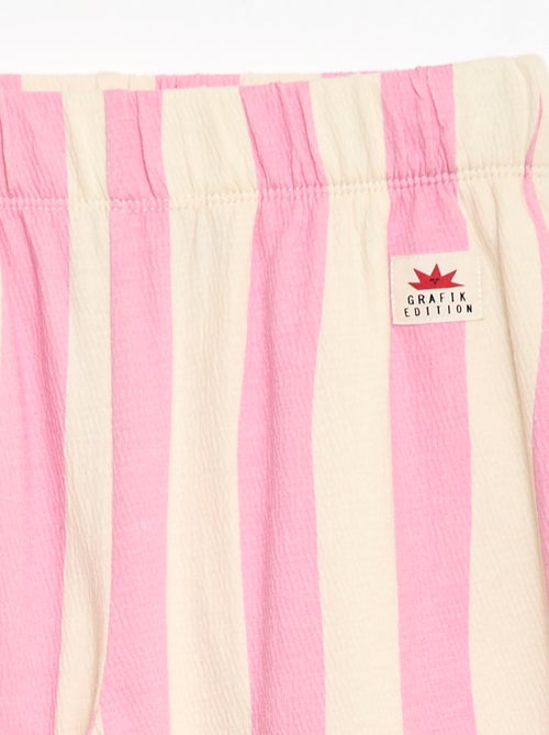 Pantalón ancho - Edición Gráfica - Kiabi Pantalón ancho - Edición Gráfica - Kiabi