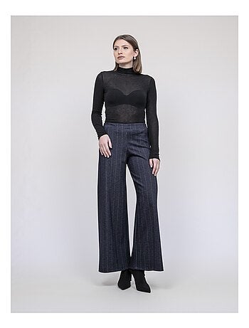Pantalón ancho chevron EVARISTO