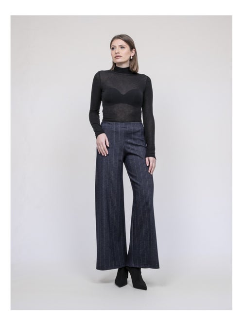 Pantalón ancho chevron EVARISTO - Kiabi