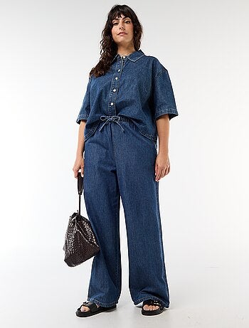 Pantalón ancho con 2 bolsillos