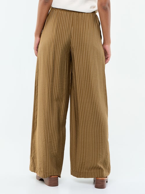 Pantalón ancho con 2 bolsillos - Kiabi