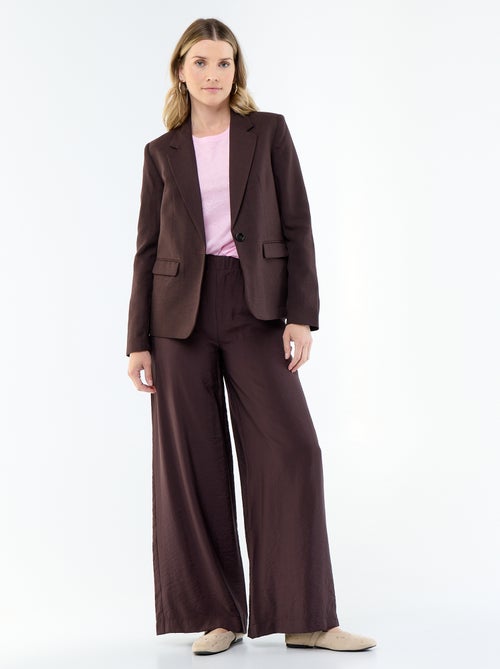 Pantalón ancho con 2 bolsillos - Kiabi