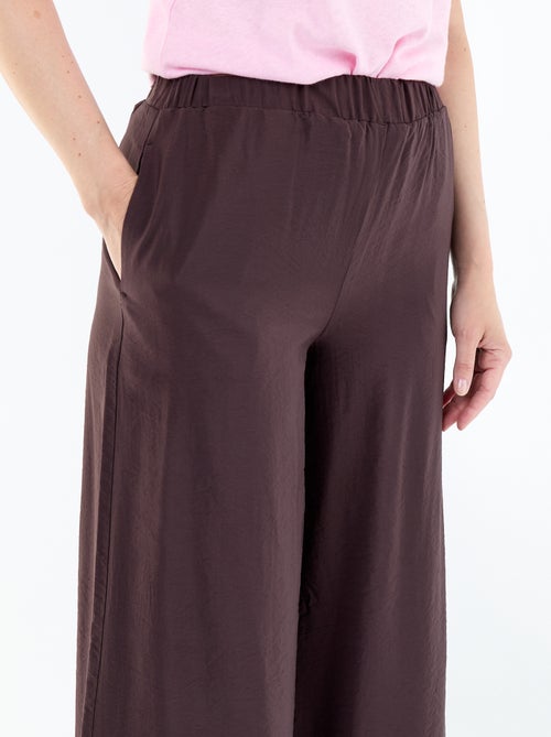 Pantalón ancho con 2 bolsillos - Kiabi