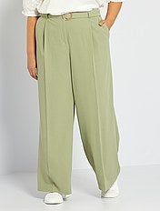 Pantalones Mujer | verde | Kiabi