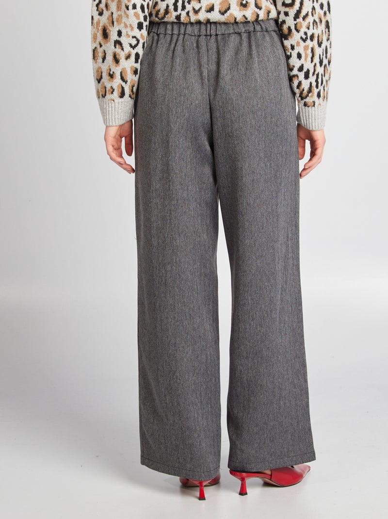 Pantalón ancho con espigas 'JDY' GRIS - Kiabi