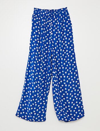 Pantalón ancho con estampado