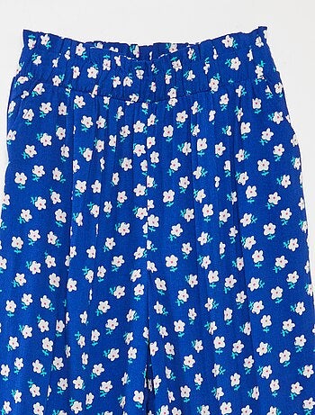 Pantalón ancho con estampado