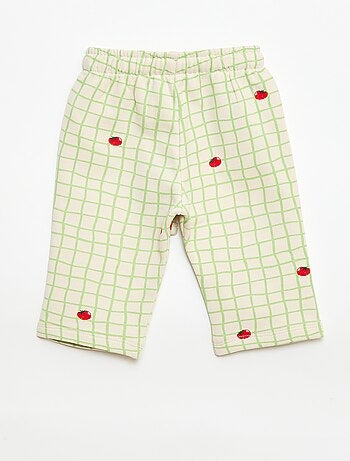 Pantalón ancho con estampado