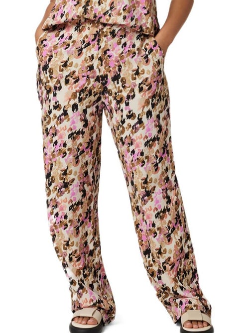 Pantalón Ancho con Estampado para Mujer Tallas Grandes Vero Moda Curve - Kiabi
