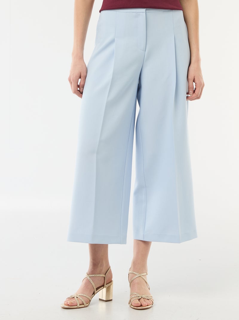 Pantalón ancho de ceremonia Azul - Kiabi