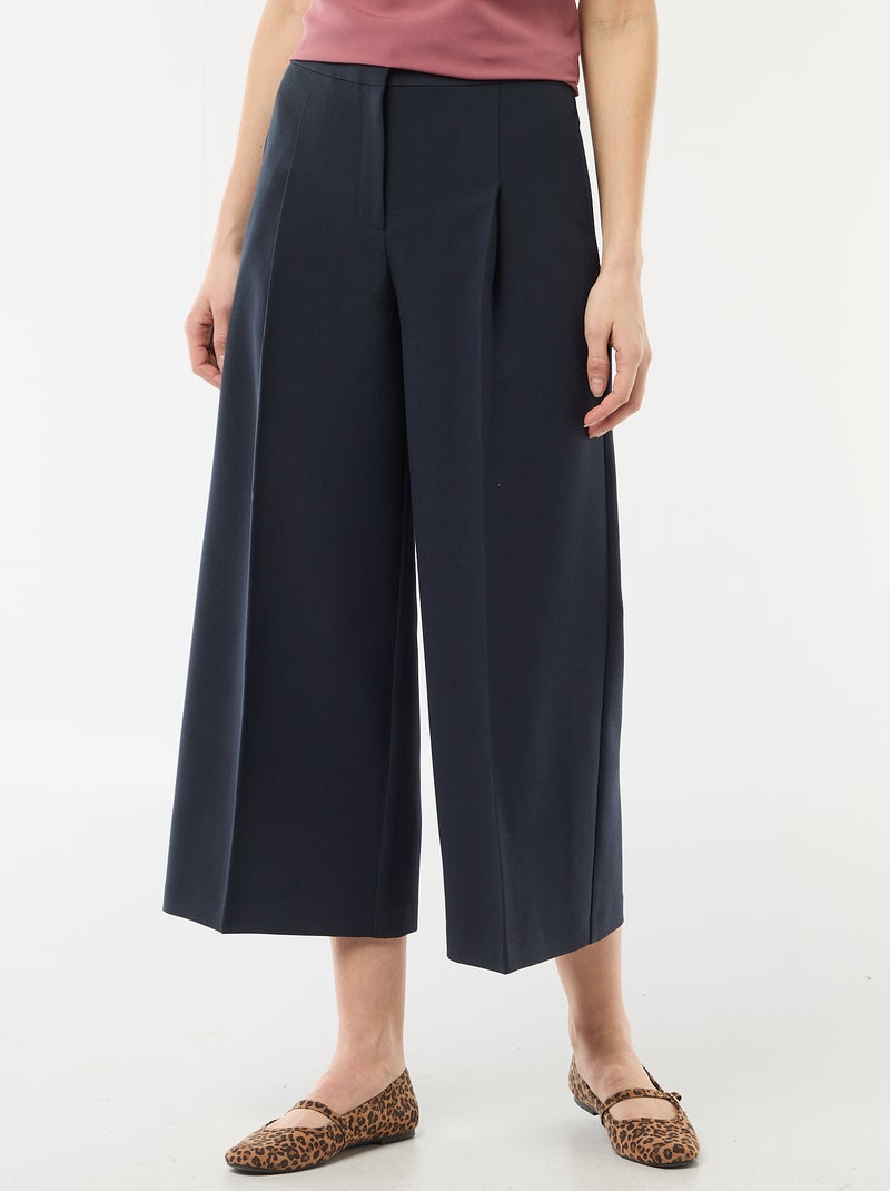 Pantalón ancho de ceremonia Azul - Kiabi