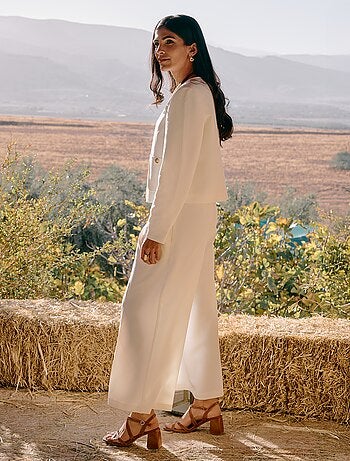 Pantalón ancho de ceremonia