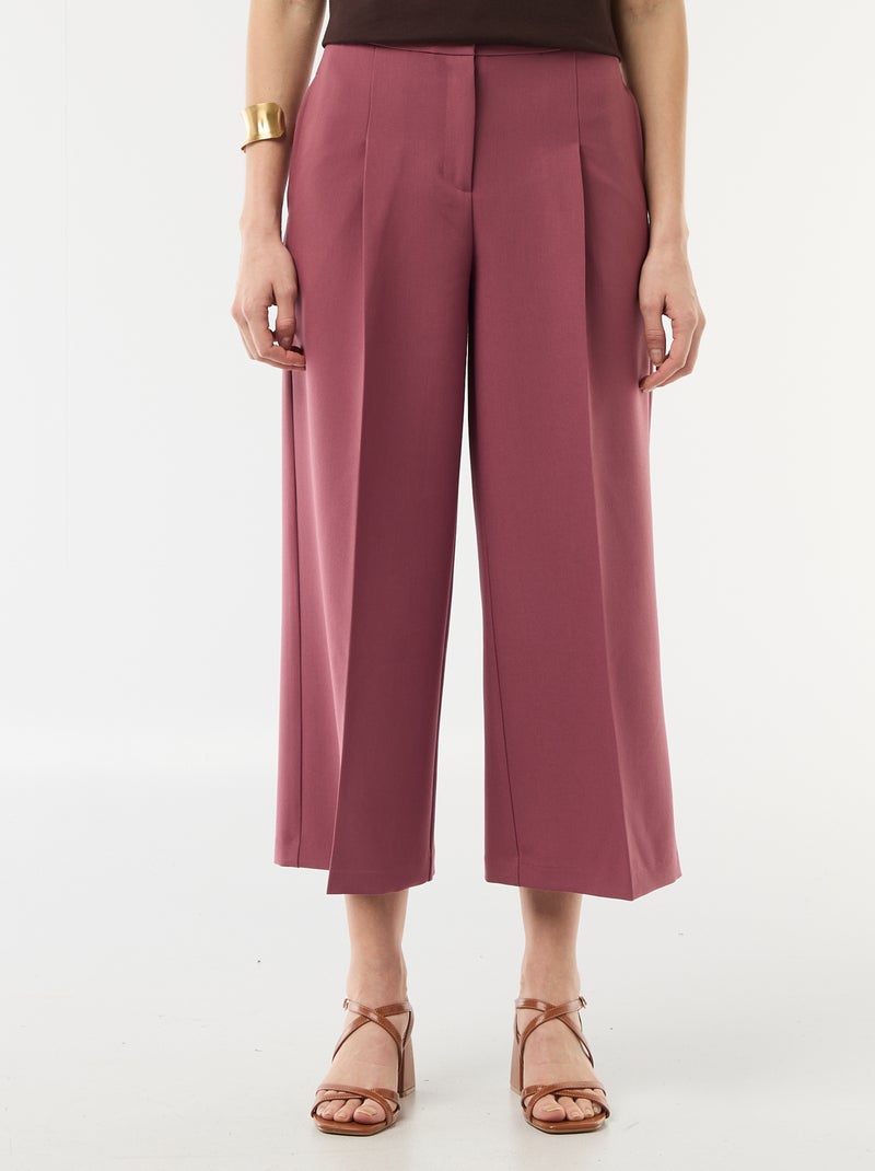 Pantalón ancho de ceremonia Rojo - Kiabi