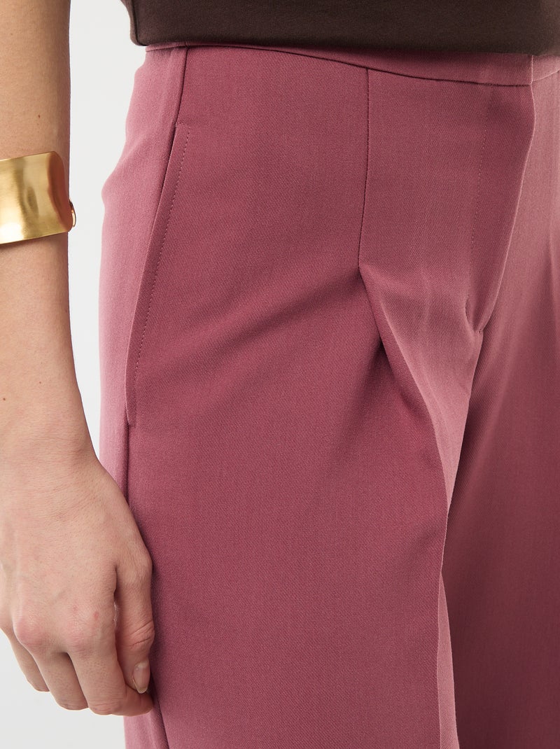 Pantalón ancho de ceremonia Rojo - Kiabi