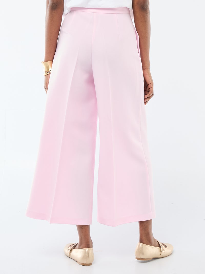 Pantalón ancho de ceremonia Rosa - Kiabi