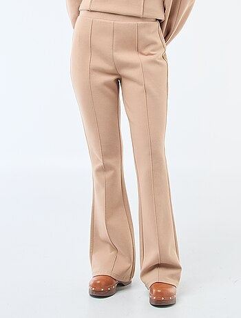 Pantalón ancho de felpa ligera