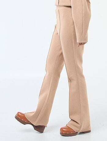 Pantalón ancho de felpa ligera