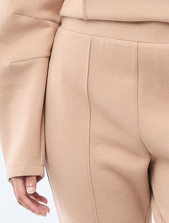 Pantalón ancho de felpa ligera