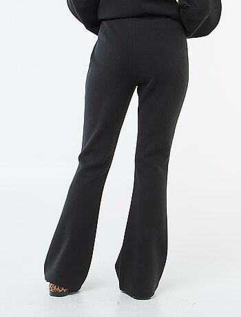 Pantalón ancho de felpa ligera