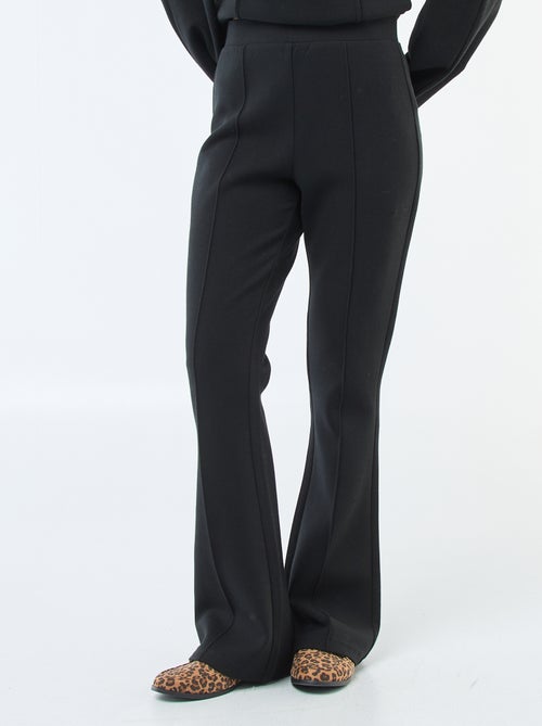 Pantalón ancho de felpa ligera - Kiabi