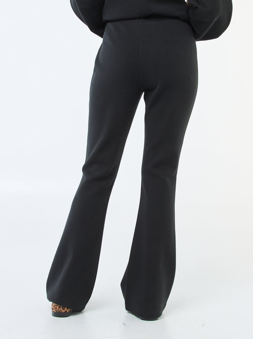 Pantalón ancho de felpa ligera - Kiabi