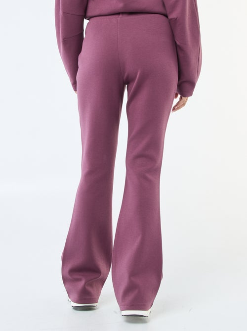 Pantalón ancho de felpa ligera - Kiabi