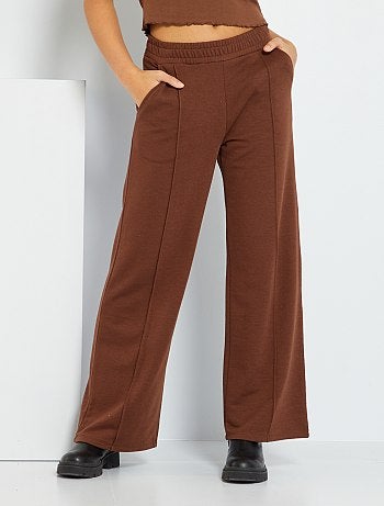 Pantalones anchos Niña | marrón | Kiabi