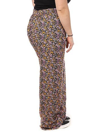 Pantalón Ancho de Flores para Mujer Tallas Grandes Vero Moda Curve