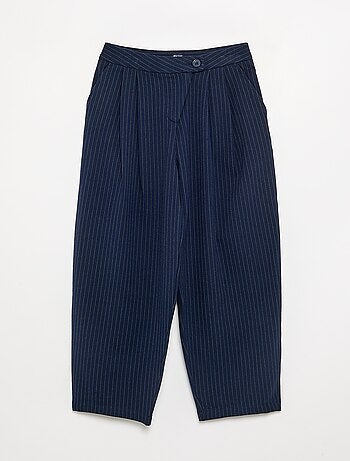 Pantalón ancho de franela