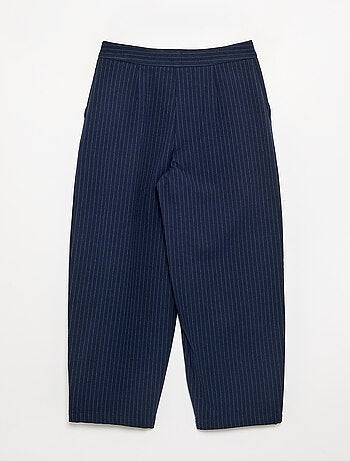 Pantalón ancho de franela