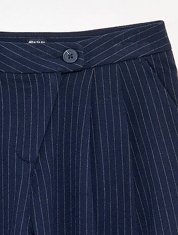 Pantalón ancho de franela