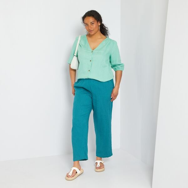 Pantalones Piratas Mujer Kiabi Top Sellers, UP TO 57% OFF |  www.apmusicales.com