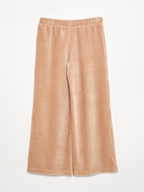 Pantalón ancho de pana - Kiabi Pantalón ancho de pana - Kiabi