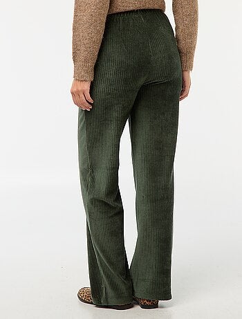 Pantalón ancho de pana