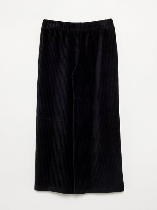 Pantalón ancho de pana - Kiabi Pantalón ancho de pana - Kiabi