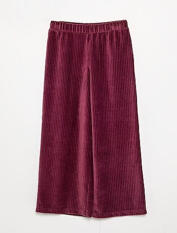 Pantalón ancho de pana