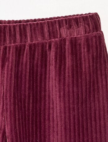Pantalón ancho de pana