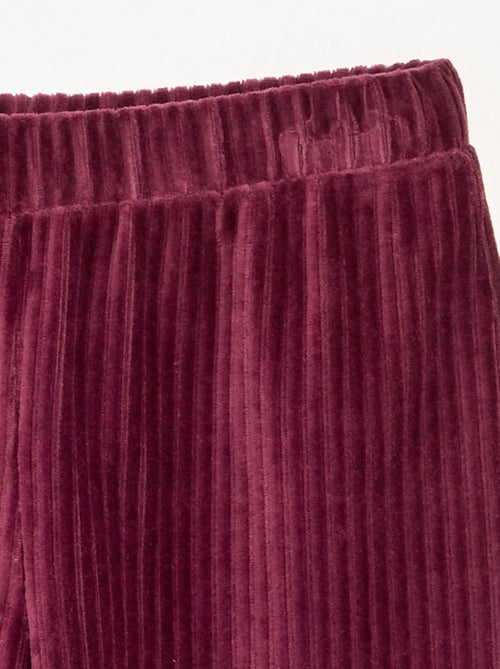 Pantalón ancho de pana - Kiabi