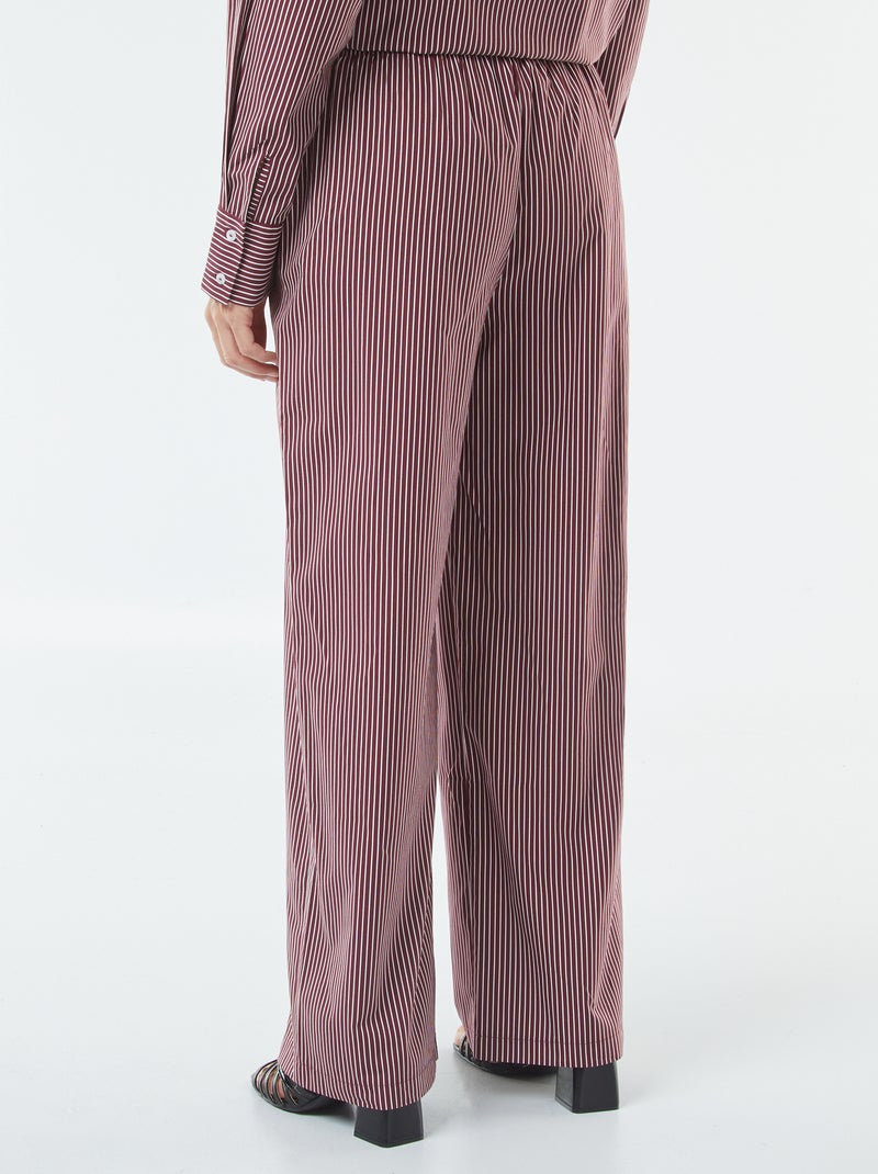 Pijama Rayas Nautica Pantalón De Dormir Nautica Hombre - Rayas, Cintura  Elástica Con Cordón Pijama Nautica Rayas, image size:800x1070