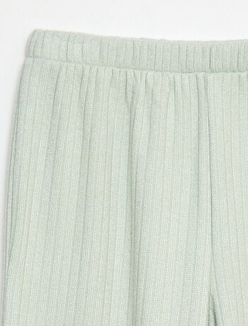 Pantalón ancho de punto