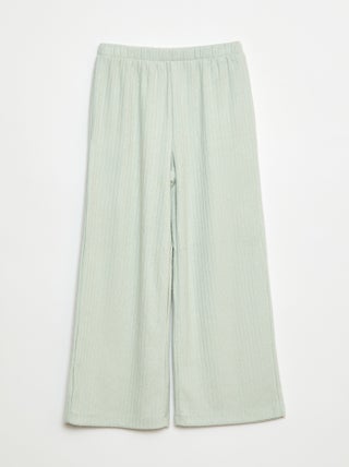 Pantalón ancho de punto