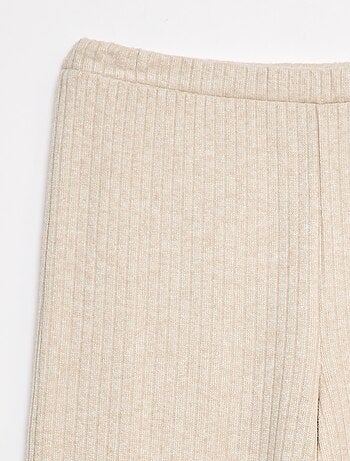 Pantalón ancho de punto