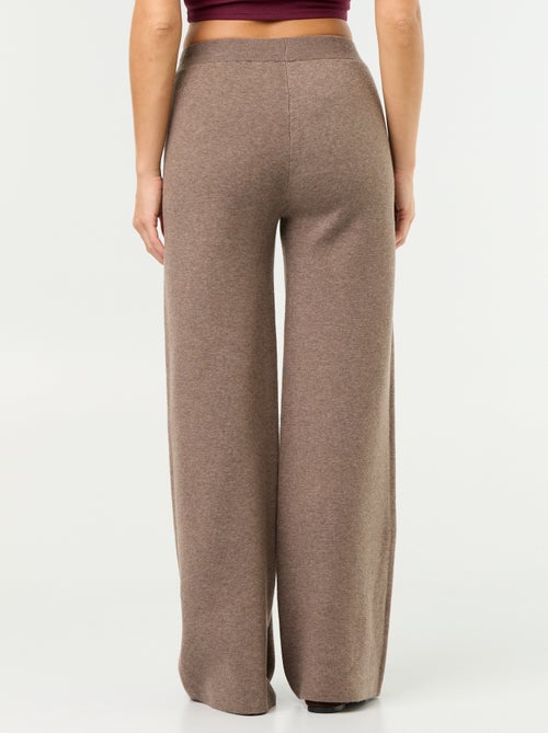 Pantalón ancho de punto - Kiabi Pantalón ancho de punto - Kiabi