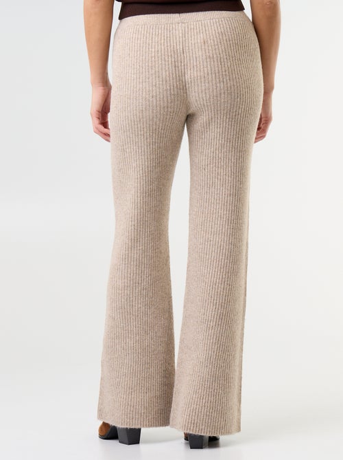 Pantalón ancho de punto - Kiabi Pantalón ancho de punto - Kiabi