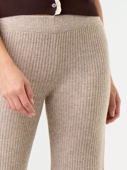 Pantalón ancho de punto - Kiabi Pantalón ancho de punto - Kiabi