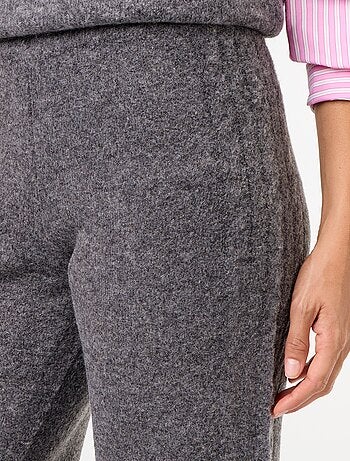 Pantalón ancho de punto