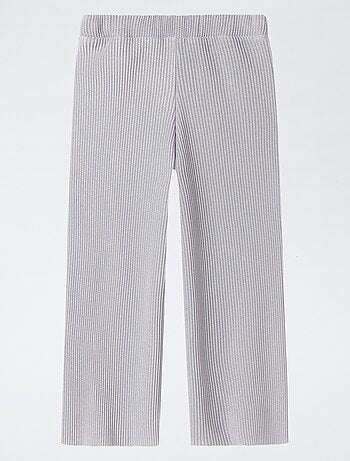 Pantalón ancho de punto lúrex 'Guppy'