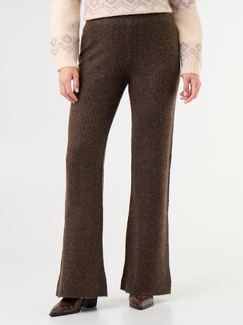 Pantalón ancho de punto - Kiabi Pantalón ancho de punto - Kiabi